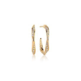 Centara Piccolo Hoops SJ-E3010-CZ-YG YGP