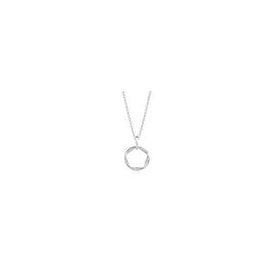 Cetara Piccolo Silver Zirconia Necklace SJ-P1068-CZ