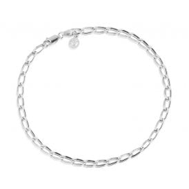 Cheval Sterling Silver Anklet SJ-A12032-SS 