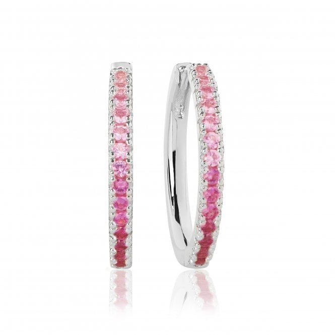 Sif Jakobs Ellera Grande Pink Hoop Earrings SJ-E2869-GPK