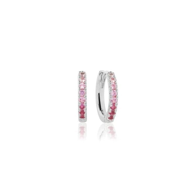 Sif Jakobs Ellera Medio Pink Hoops Earrings SJ-E2859-GPK