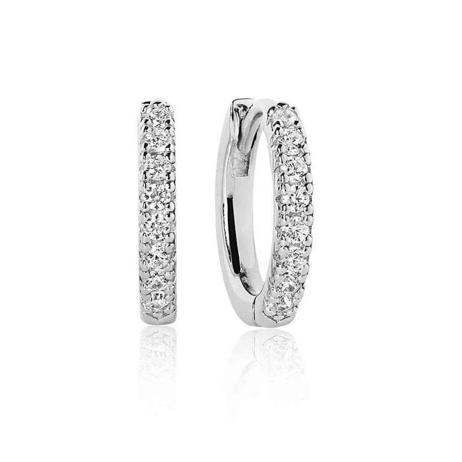 Sif Jakobs Ellera Medio White Zirconia Earrings SJ-E2859-CZ