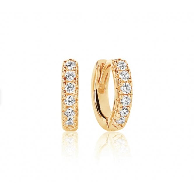 Sif Jakobs ELLERA PICCOLO MUILTI HOOP EARRINGS SJ-E1066-CZ (YG)