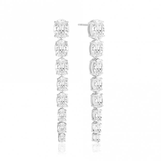 Sif Jakobs Ellisse Lungo Otto Earrings SJ-E2324-CZ