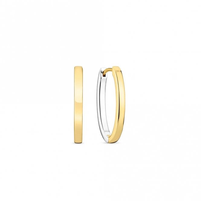 Sif Jakobs Ellisse Pianura Hoop Earrings SJ-E2312-2YG