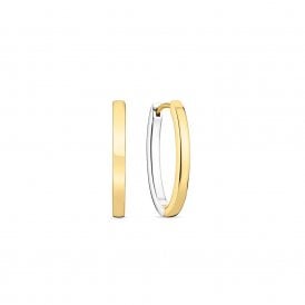 Ellisse Pianura Hoop Earrings SJ-E2312-2YG