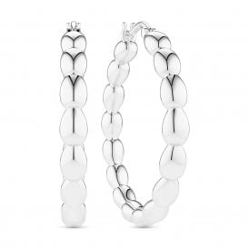 Goccia Cerchi Pianura Large Hoop Earrings SJ-E2595