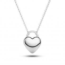 JULIA GRANDE HEART NECKLACE 45CM SJ-N2612