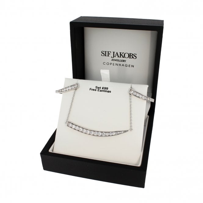 Sif Jakobs Pila Grande Earrings & Necklace Set 