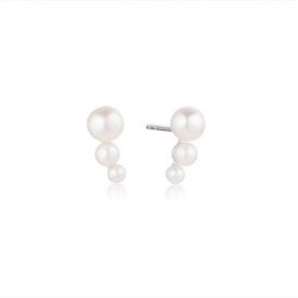 Ponza Tre Pearls Stud Earrings E12370-P