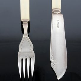 SILVER FISH KNIFE/FORK