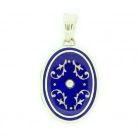 F1592BL Faberge Locket