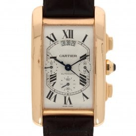 Gents Cartier Tank Americaine XL Chronograph W2609356