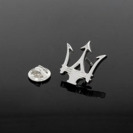 Sterling Silver Trident Lapel / Tie Pin