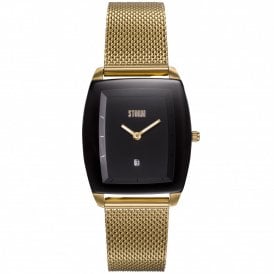 Ladies Mini Zaire Gold Black 47474GD/BK