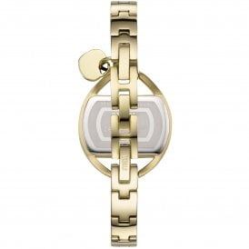 Ladies Temptress Charm Gold Teal Watch 47013GD/T