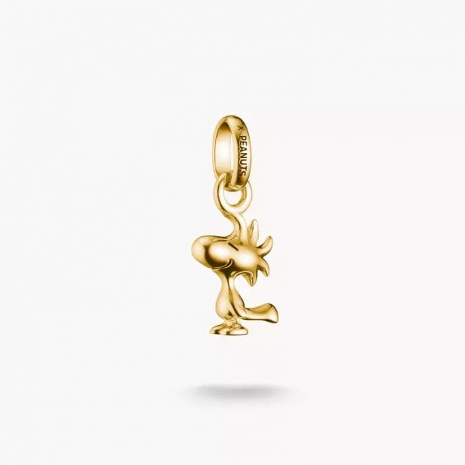 Thomas Sabo 18k Gold Plated Charm Pendant Woodstock Connect Peanuts CC1303-413-39 YGP