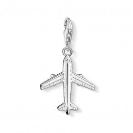 Aeroplane Silver Charm 0030-01-12