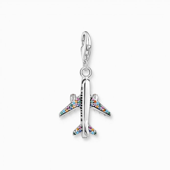 Thomas Sabo AIRPLANE MULTI CZ CHARM (1914-342-7)
