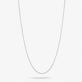 ALLOY SILVER PLATE ANCHOR CHAIN 50CM KE1105-M02-21-L50