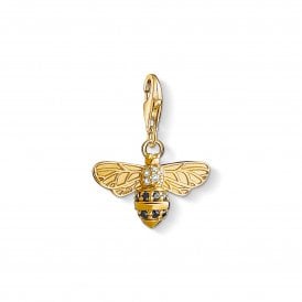 Bee Yellow Gold Plated Charm 1449-414-39 