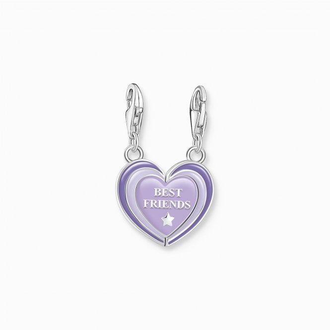 Thomas Sabo BEST FRIEND VIOLET HEART 2046-664-13