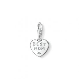 Best Mum Charm Silver 0821-001-12