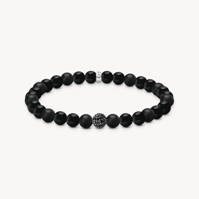 Thomas Sabo Black Obsidian Beads Bracelet A2194-705-11-L19