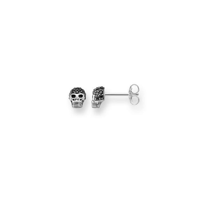 Thomas Sabo Black Skull Stud H1772-051-11