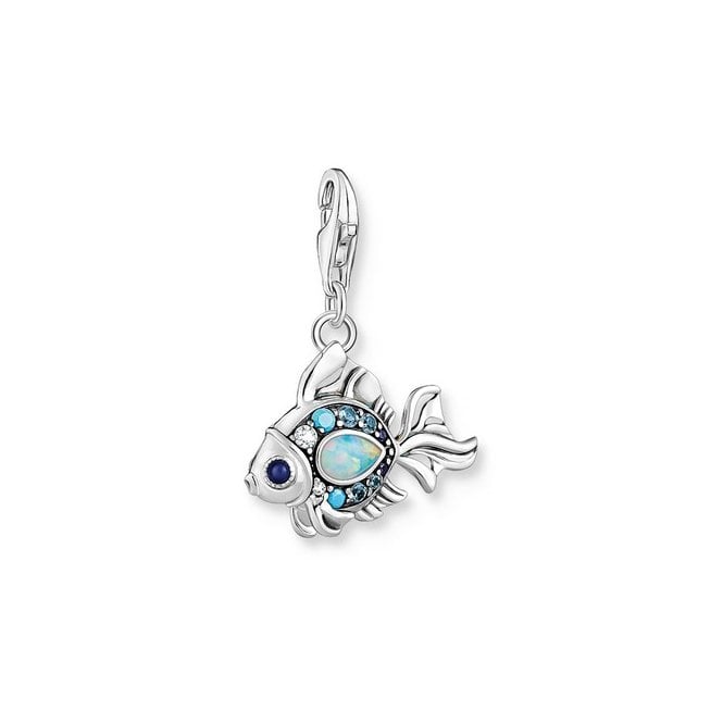 Thomas Sabo Blue Fish Charm 1884-945-7 