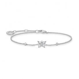 Butterfly Bracelet Silver & Cubic Zirconia A2028-051-14