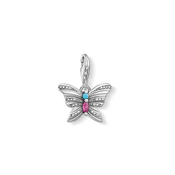 Thomas Sabo Butterfly Silver Charm 1831-342-7 