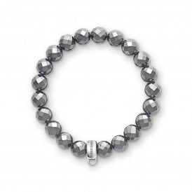 Charm Bracelet Hematite X0187-064-11
