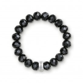 Charm Bracelet Obsidian Small X0035-023-11-S 