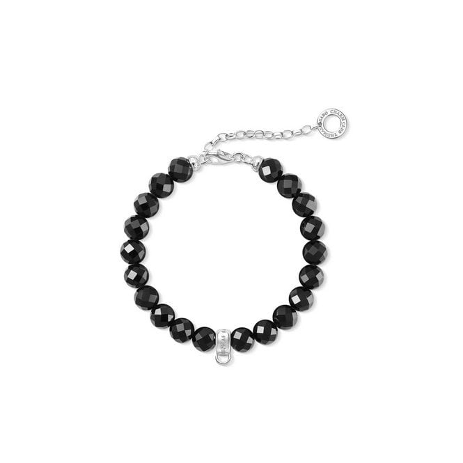 Thomas Sabo Charm Bracelet Obsidian X0226-840-11