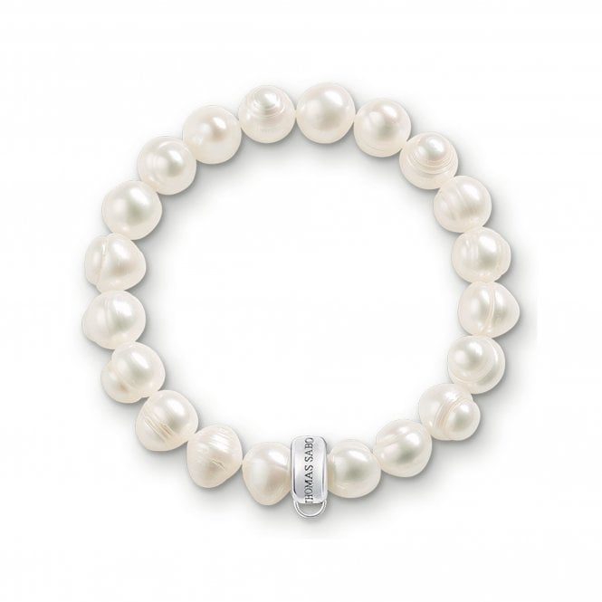 Thomas Sabo Charm Bracelet Pearls X0041-082-14