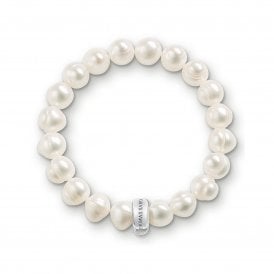 Charm Bracelet Pearls X0041-082-14