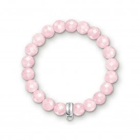 Charm Bracelet Rose Quartz X0191-034-9