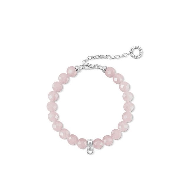 Thomas Sabo Charm Bracelet Rose Quartz X0227-034-9