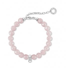 Charm Bracelet Rose Quartz X0227-034-9