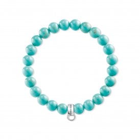 Charm Bracelet Turquoise X0213-404-17