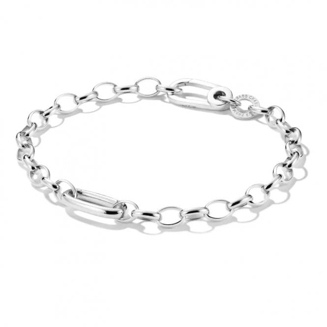 Thomas Sabo Charm Bracelet with Connect Link Silver C1202-001-21-L19 19cm