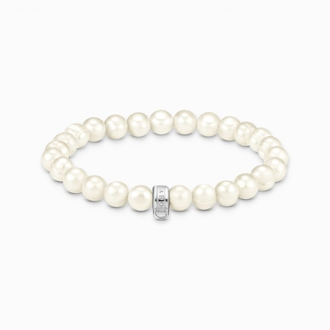 Thomas Sabo Charm Bracelet with Freshwater Cultured Pearls X0293-082-14-L17