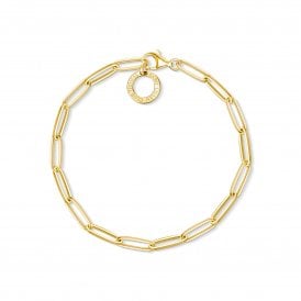 Charm Bracelet Yellow Gold Plated X0253-413-39