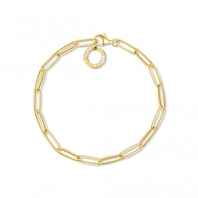 Thomas Sabo Charm Bracelet Yellow Gold Plated X0253-413-39