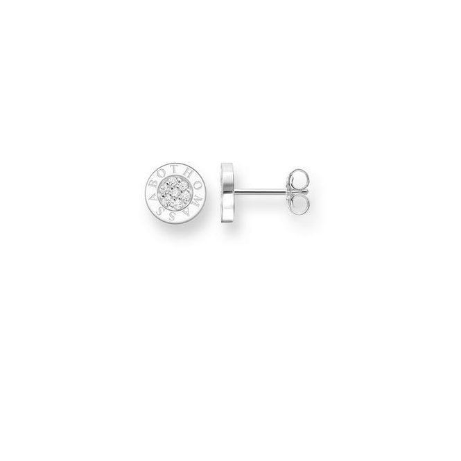 Thomas Sabo Clasic Pave Stud White CZ H1547-051-14