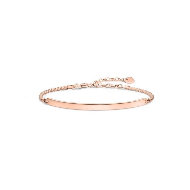 Thomas Sabo Classic Bracelet Rose Gold Plated LBA0008-415-12