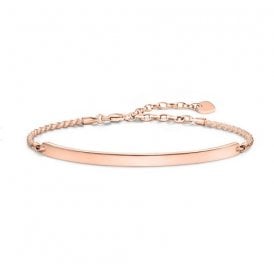 Classic Bracelet Rose Gold Plated LBA0008-415-12