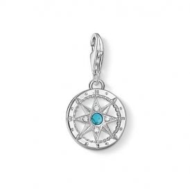 Compass Silver Charm 1228-405-17 