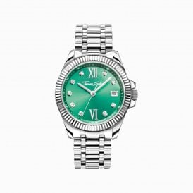 Divine Green Dial & Steel Bracelet WA0404-201-211-33MM